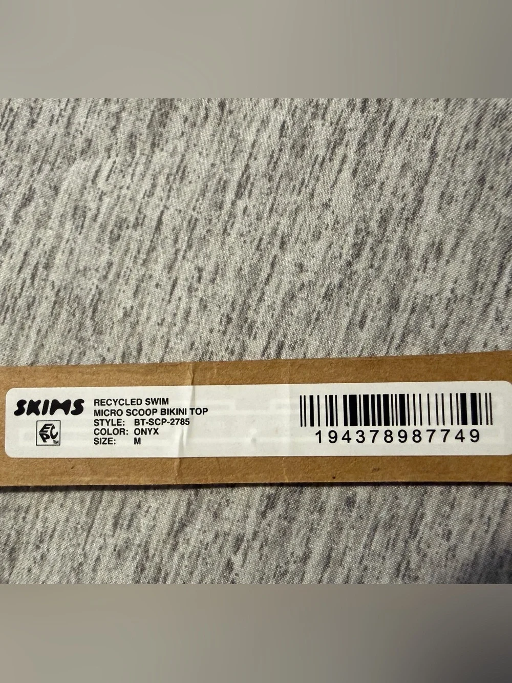 Skims micro scoop bikini